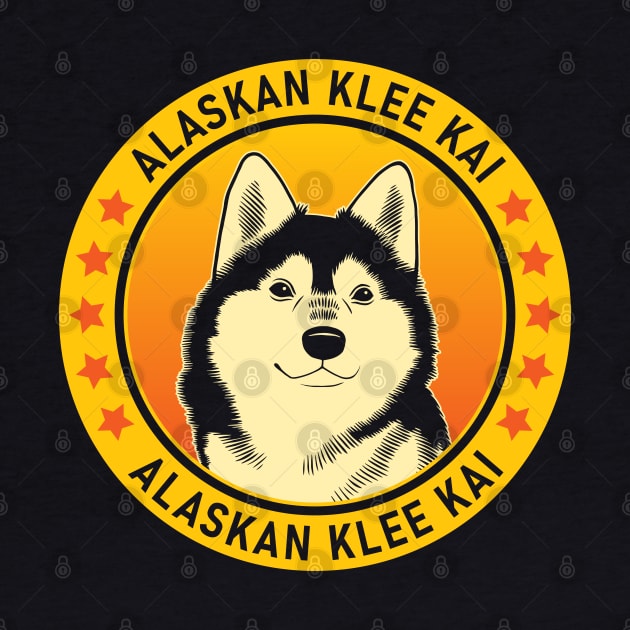 Alaskan Klee Kai Dog Portrait by millersye